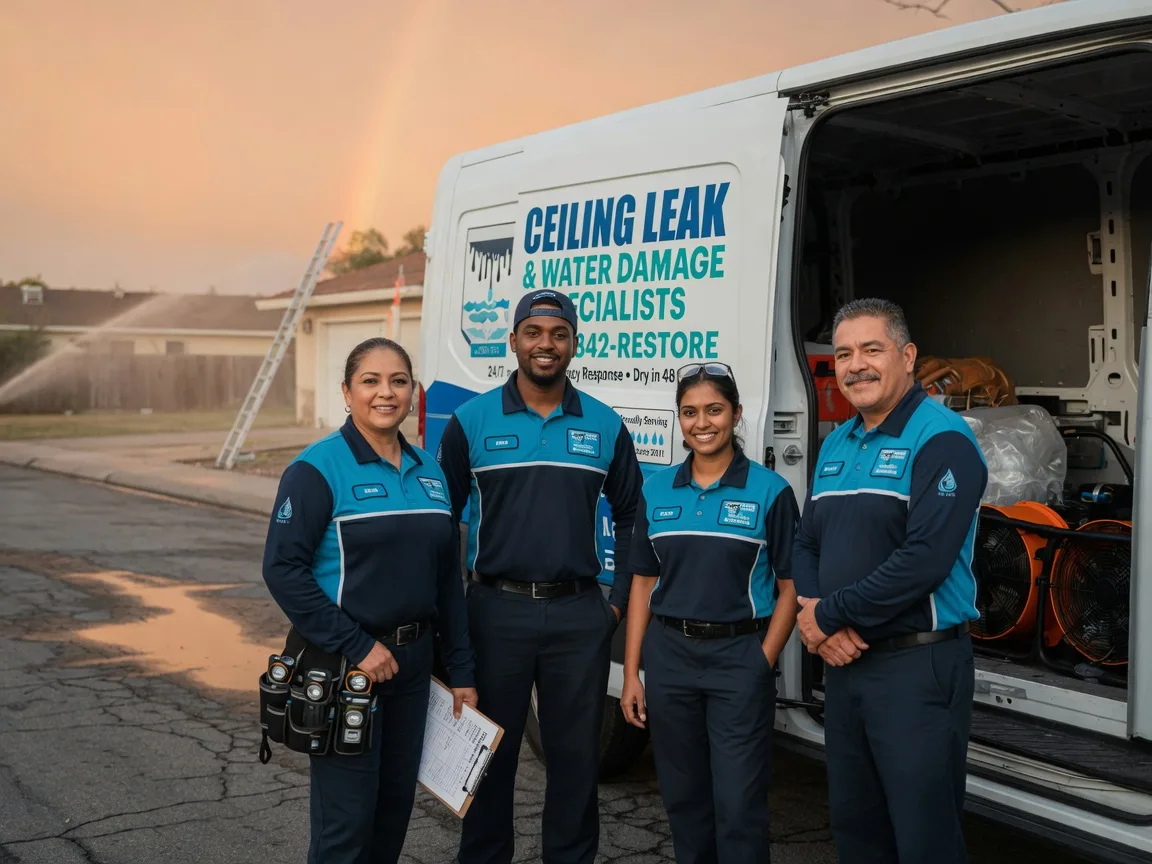 Ceiling Leak Cleanup company in Irvington, VA