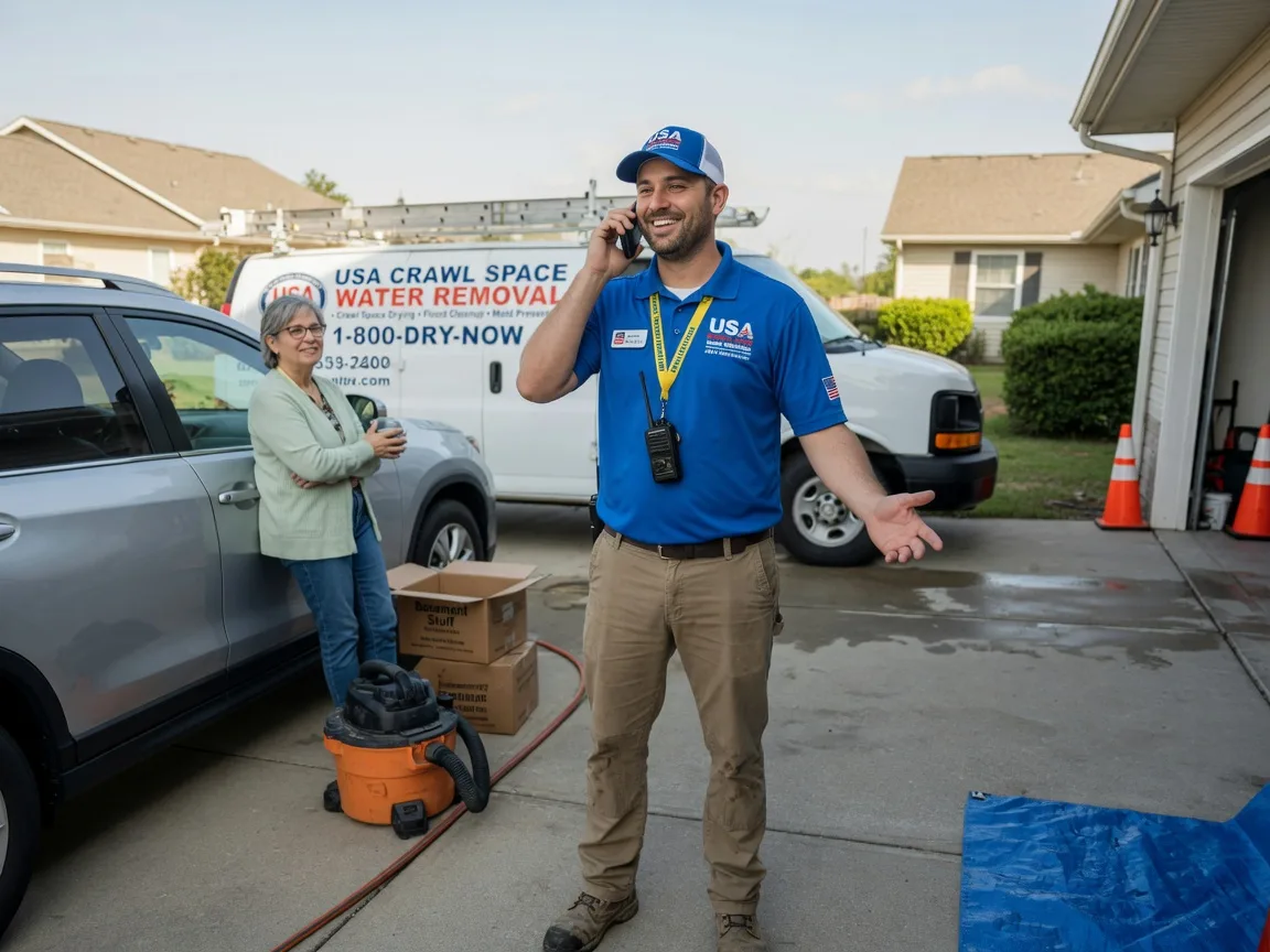 Crawl Space Water Removal Irvington, VA FAQs